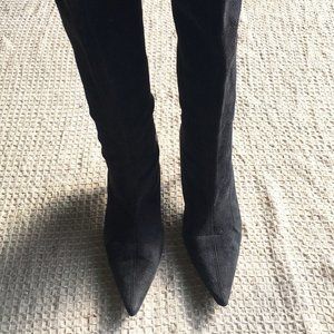 Jimmy Choo Black Suede Boots